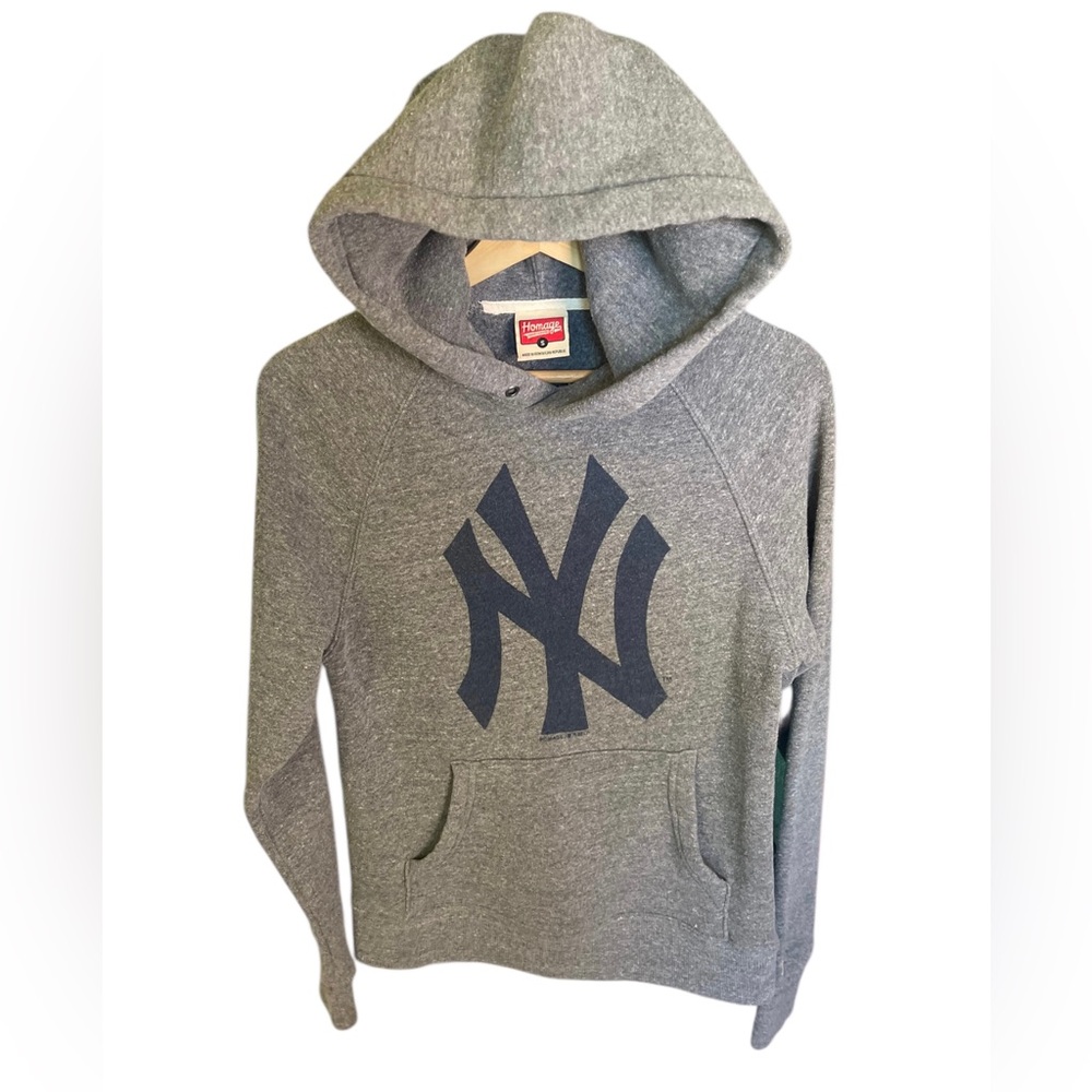 Homage New York Yankees Hooded Sweatshirt Hoodie Size Small